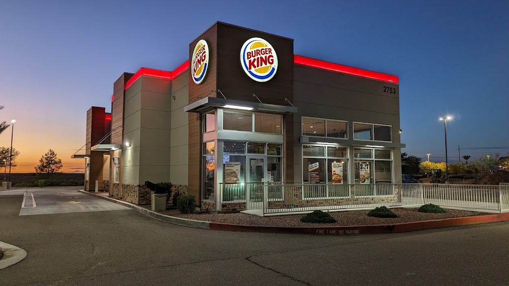 Burger King | 2753 N Pinal Ave, Casa Grande, AZ 85122, USA | Phone: (520) 876-9222