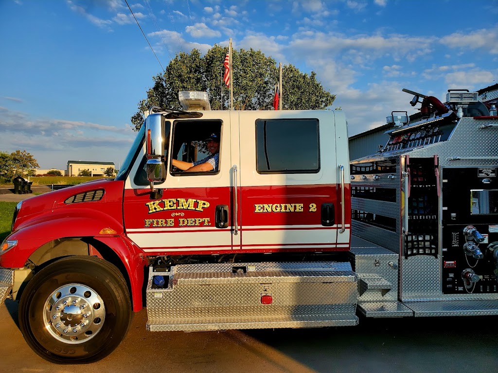 Kemp Fire Station | 1307 S Elm St, Kemp, TX 75143, USA | Phone: (903) 498-7909