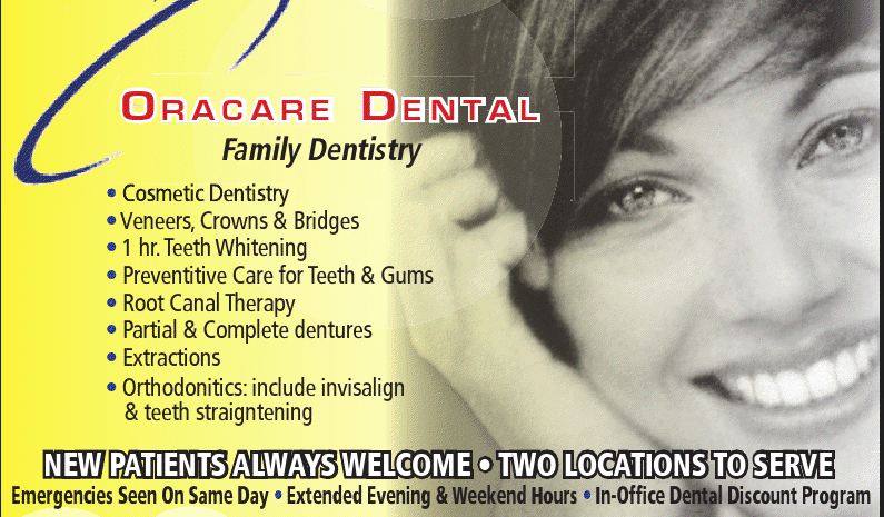 OraCare Dental | 749 Garrison Rd, Fort Erie, ON L2A 1N6, Canada | Phone: (905) 871-5556