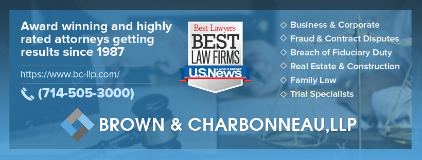 Brown & Charbonneau, LLP | 420 Exchange #270, Irvine, CA 92602, USA | Phone: (714) 505-3000