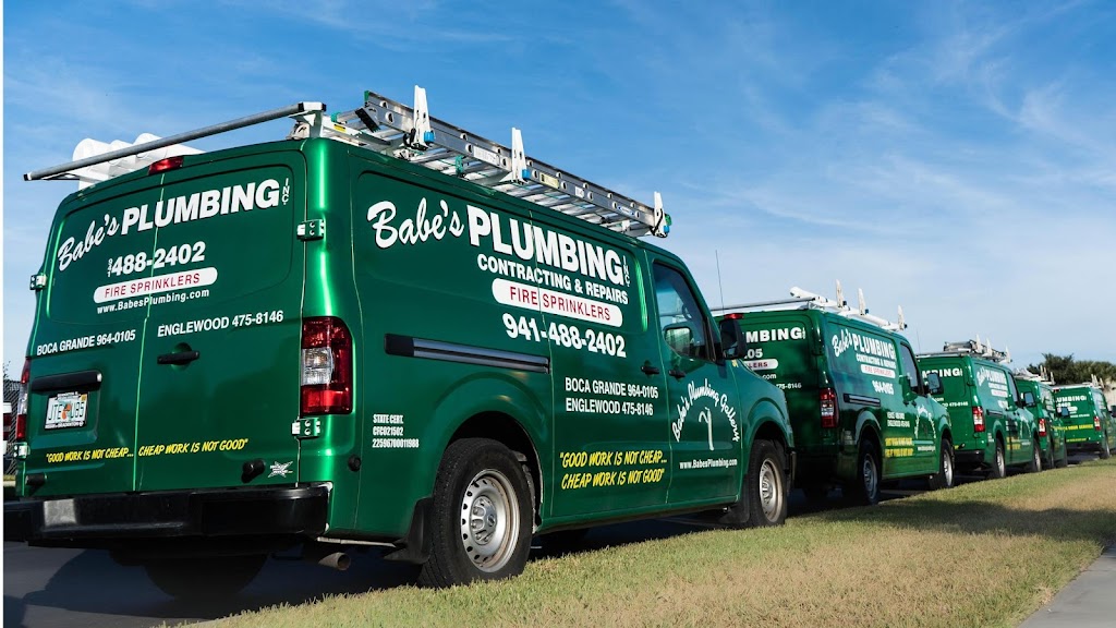 Babes Plumbing, Inc. & Fire Sprinklers | 105 Bluegrass Ct, Nokomis, FL 34275, USA | Phone: (941) 488-2402