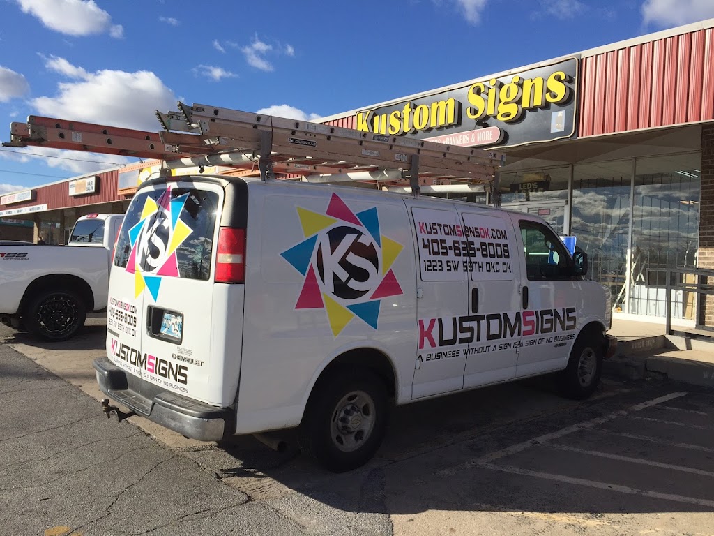 Kustom Signs | 1223 SW 59th St, Oklahoma City, OK 73109, USA | Phone: (405) 635-8009