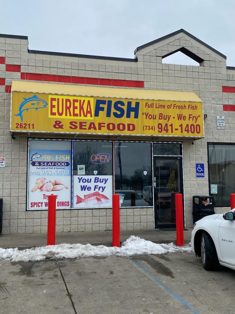 Eureka Fish & Seafood | 26211 Eureka Rd, Taylor, MI 48180 | Phone: (734) 941-1400