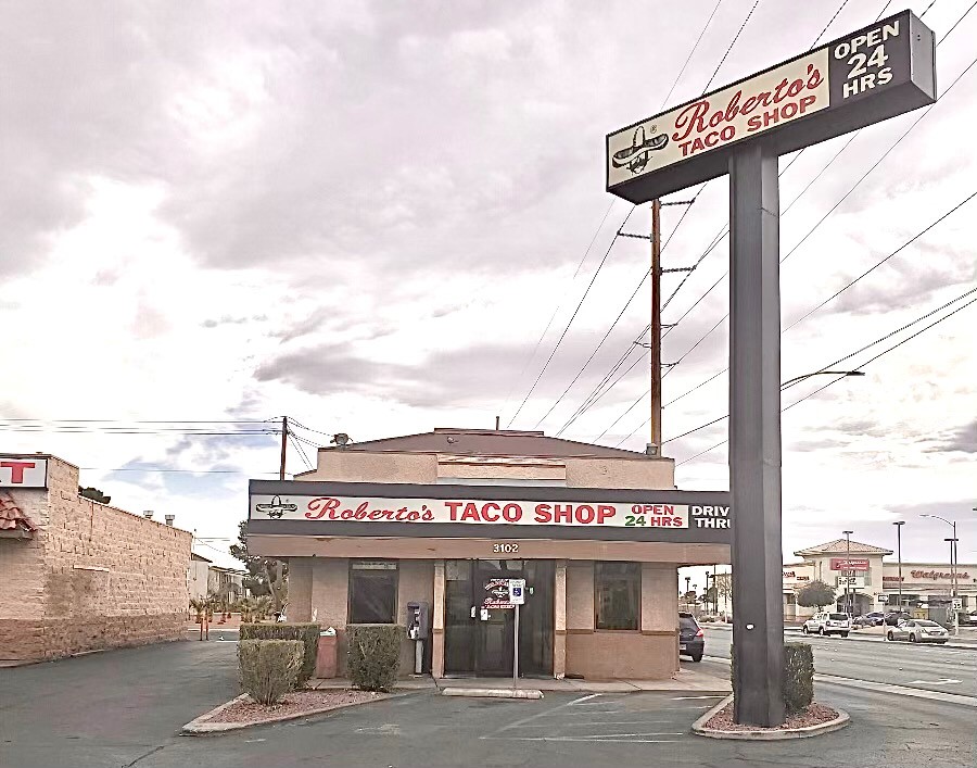 Robertos Taco Shop | 3102 Las Vegas Blvd N, Las Vegas, NV 89115, USA | Phone: (702) 643-7122