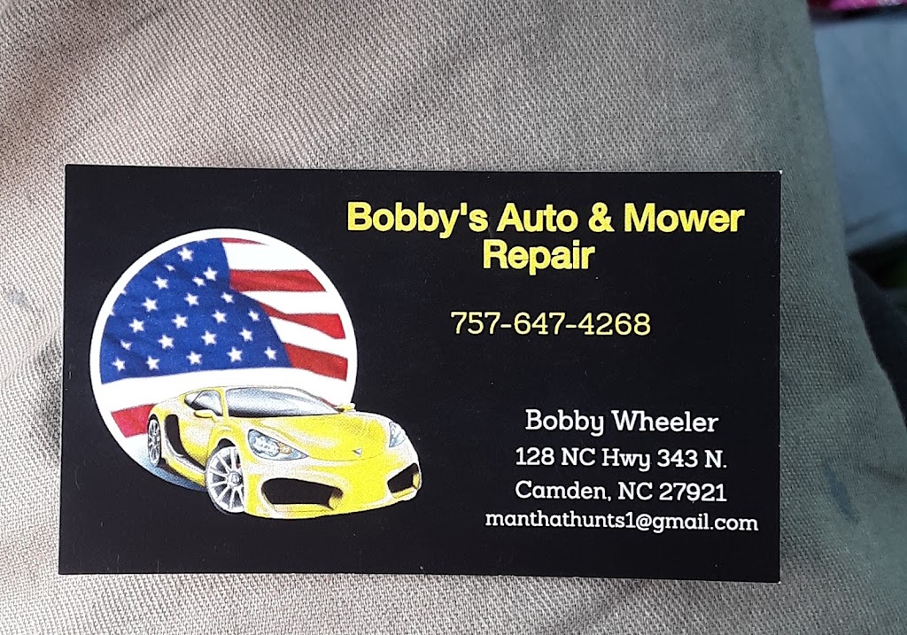 Bobbys auto and mower repair | 128 N Carolina Hwy 343 S, Camden, NC 27921, USA | Phone: (757) 647-4268