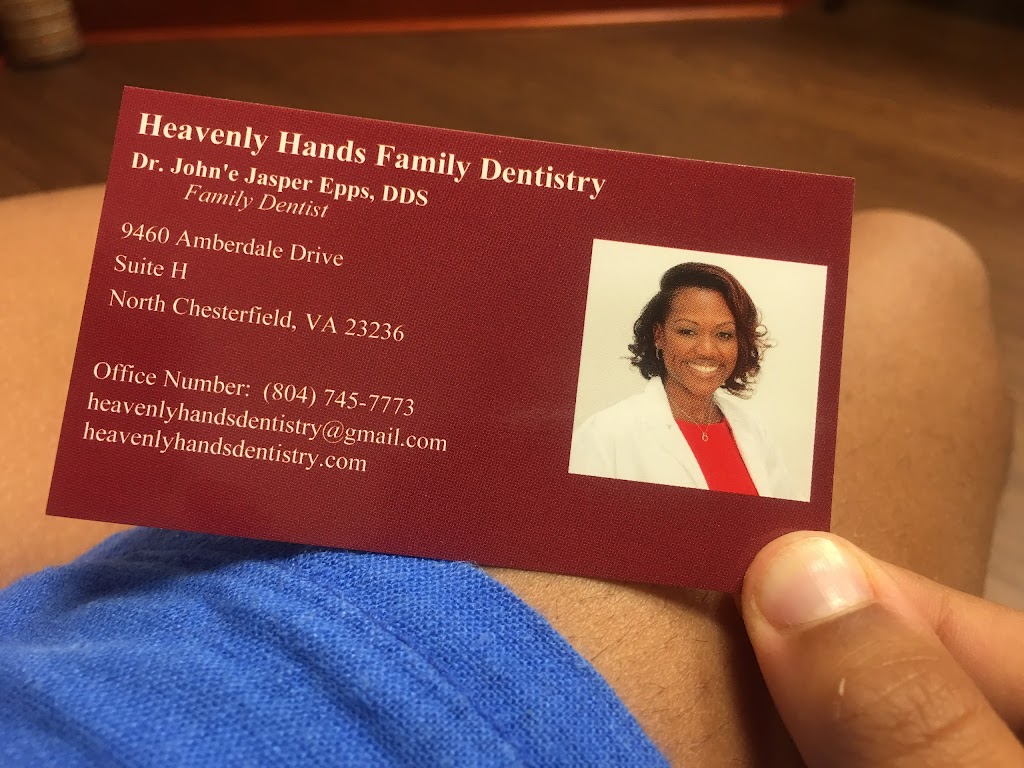 Heavenly Hands Family Dentistry | 9460 Amberdale Dr h, North Chesterfield, VA 23236 | Phone: (804) 745-7773