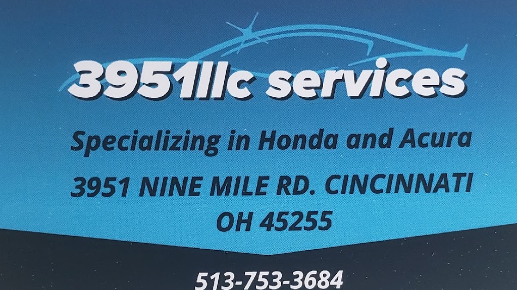 3951llc | 3951 9 Mile Rd, Cincinnati, OH 45255 | Phone: (513) 753-3684
