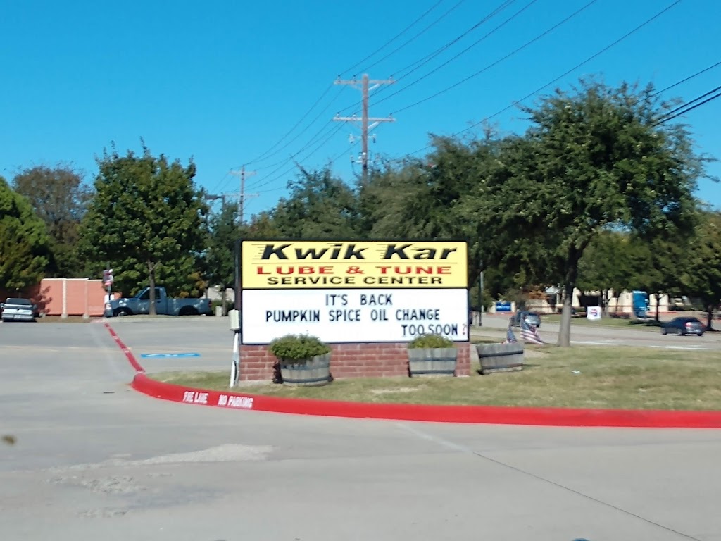 Kwik Kar of McKinney | 3501 Eldorado Pkwy, McKinney, TX 75070, USA | Phone: (972) 548-7700