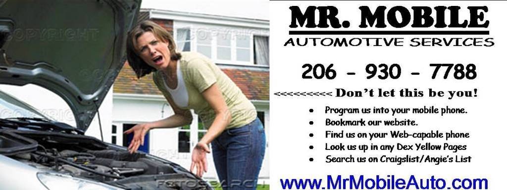 Mr Mobile Automotive Service | 4301 NE 4th St, Renton, WA 98056, USA | Phone: (206) 930-7788