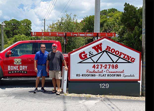 G & W Roofing | 5431 Florida A1A #101, St. Augustine, FL 32080, United States | Phone: (904) 849-9716