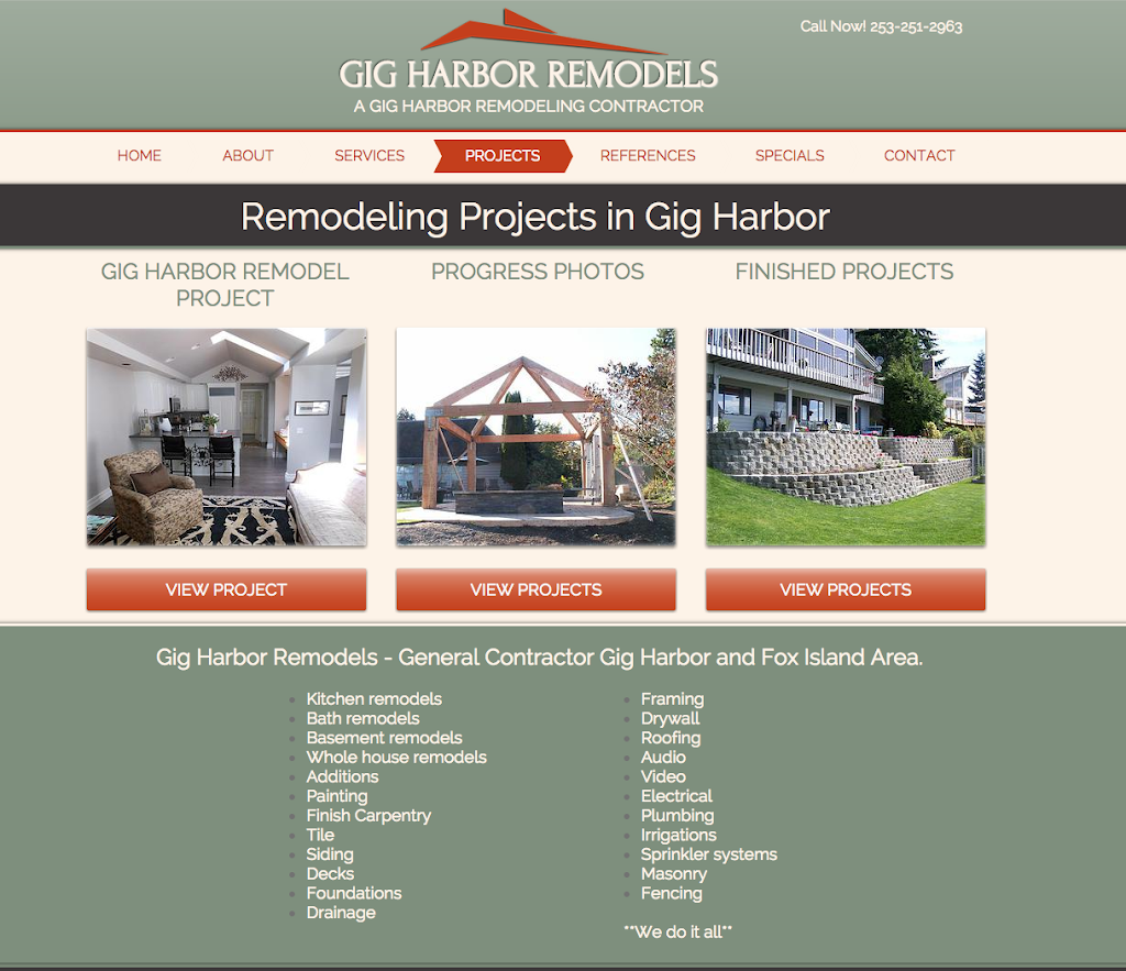 Gig Harbor Remodels | 5500 Olympic Dr #134, Gig Harbor, WA 98335, USA | Phone: (253) 251-2963