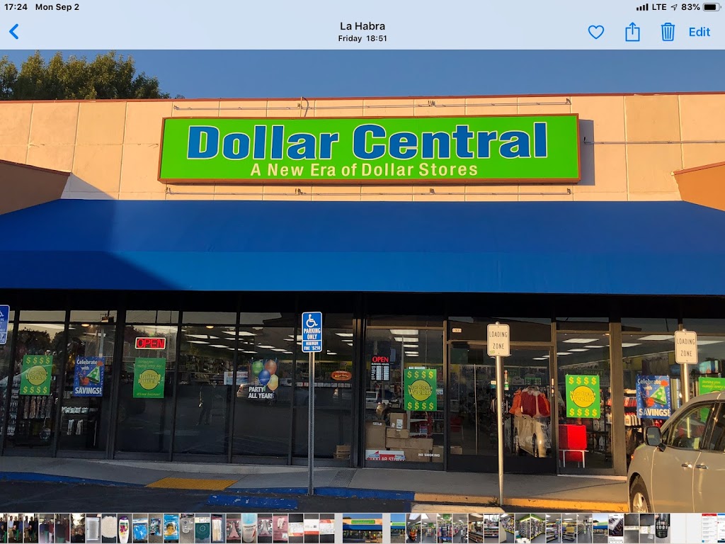 DOLLAR CENTRAL ONLINE | 1901 W La Habra Blvd, La Habra, CA 90631, USA | Phone: (562) 259-7733