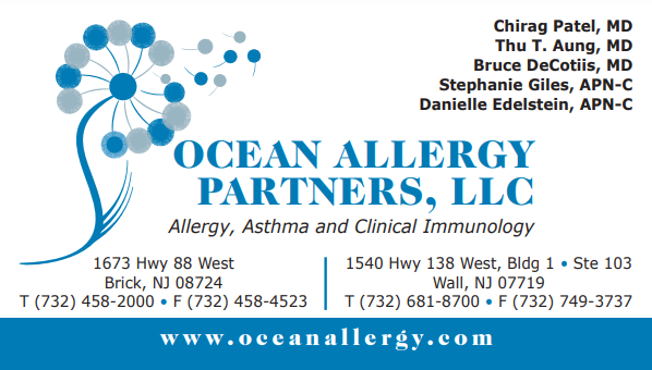 Ocean Allergy | 1540 NJ-138 Bldg 1 Suite 103, Wall Township, NJ 07719, USA | Phone: (732) 681-8700