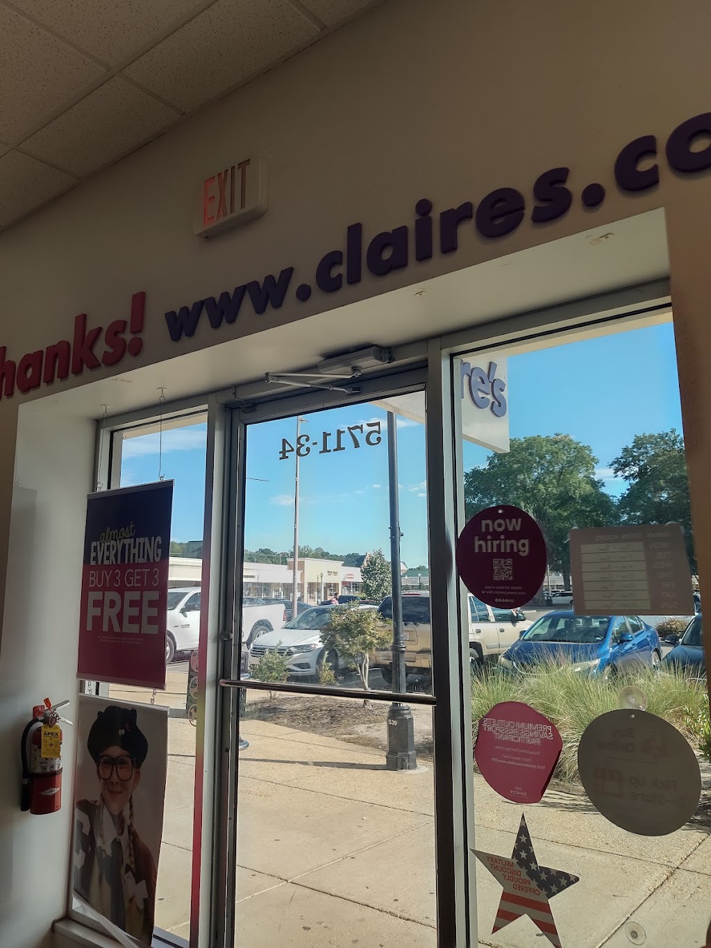 Claires | 5711 Richmond Rd, Williamsburg, VA 23188, USA | Phone: (757) 258-1039