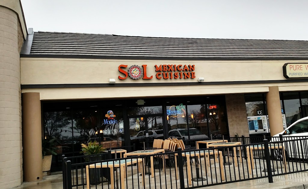 Sol Méxican Cuisine | 375 W Main St suite A, Woodland, CA 95695, USA | Phone: (530) 669-6760