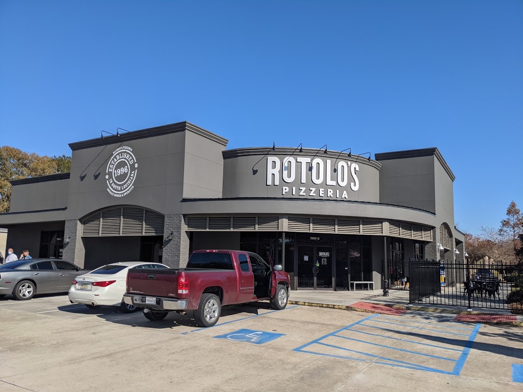 Rotolos Pizzeria | 2985 Millerville Rd STE B, Baton Rouge, LA 70816, USA | Phone: (225) 388-5525