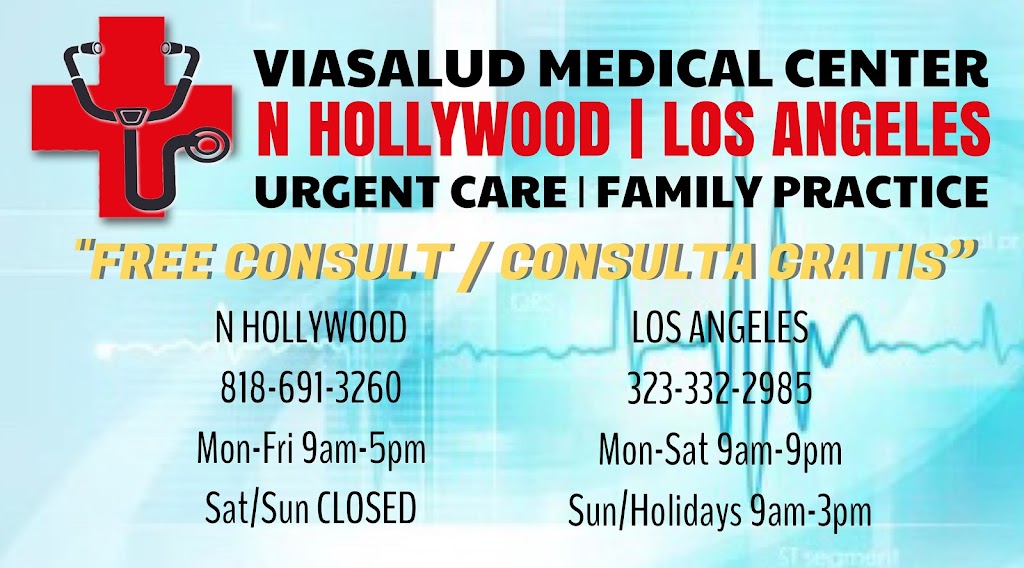 N Hollywood - ViaSalud Medical Center | 7544 Laurel Canyon Blvd, North Hollywood, CA 91605 | Phone: (818) 691-3260