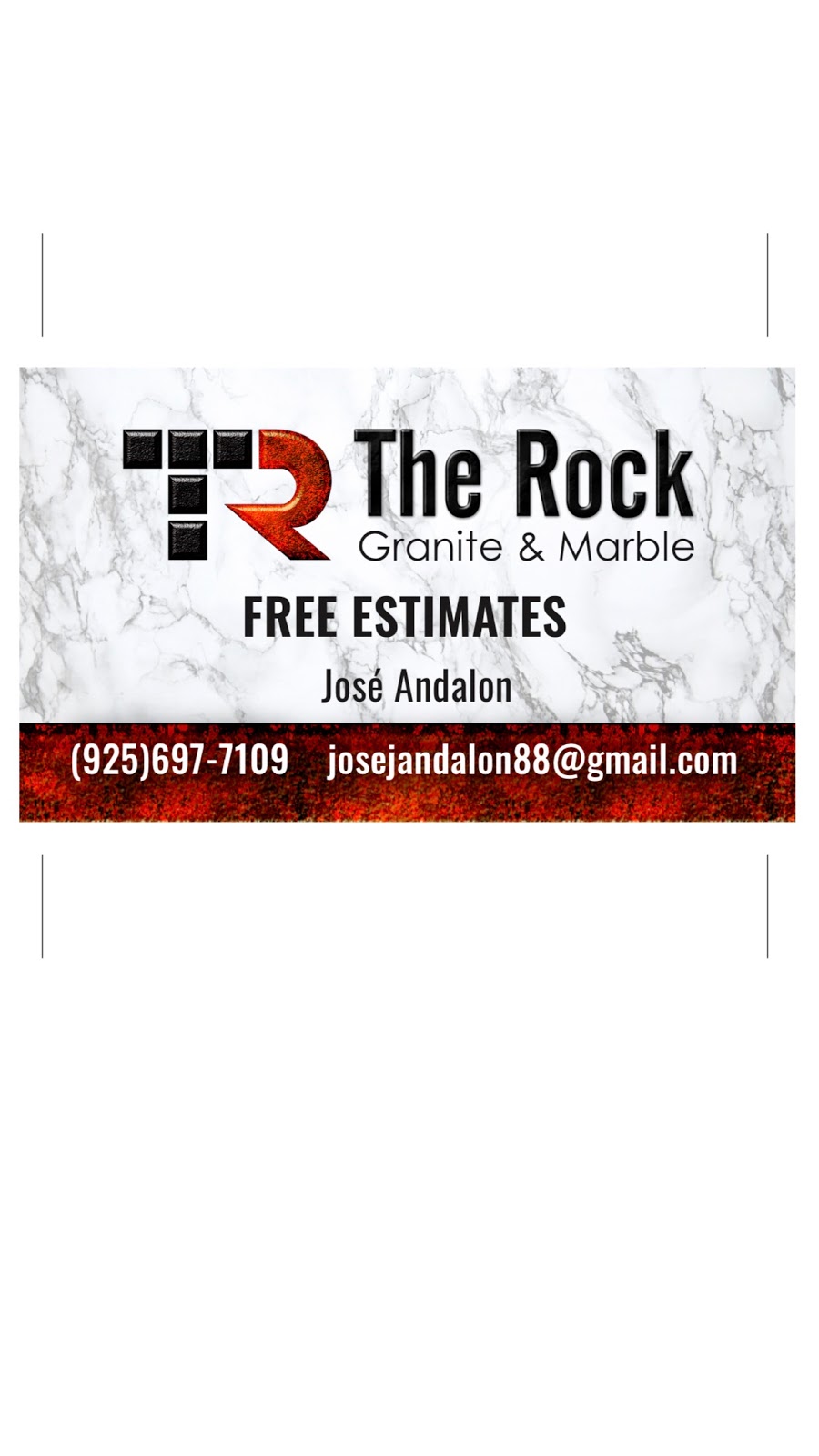 The Rock Andalon granite and marble | 2239 Jacqueline Dr, Pittsburg, CA 94565, USA | Phone: (925) 597-7109