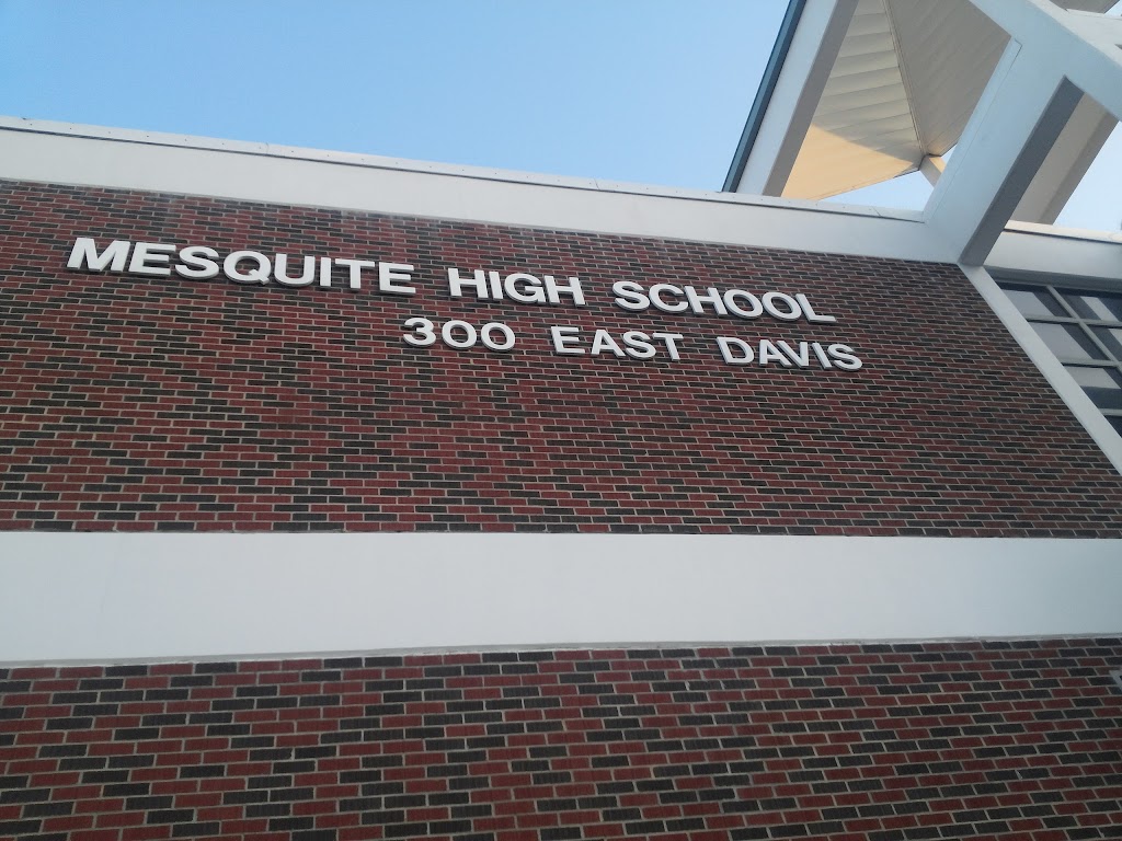 Mesquite High School | 300 E Davis St, Mesquite, TX 75149, USA | Phone: (972) 882-7800