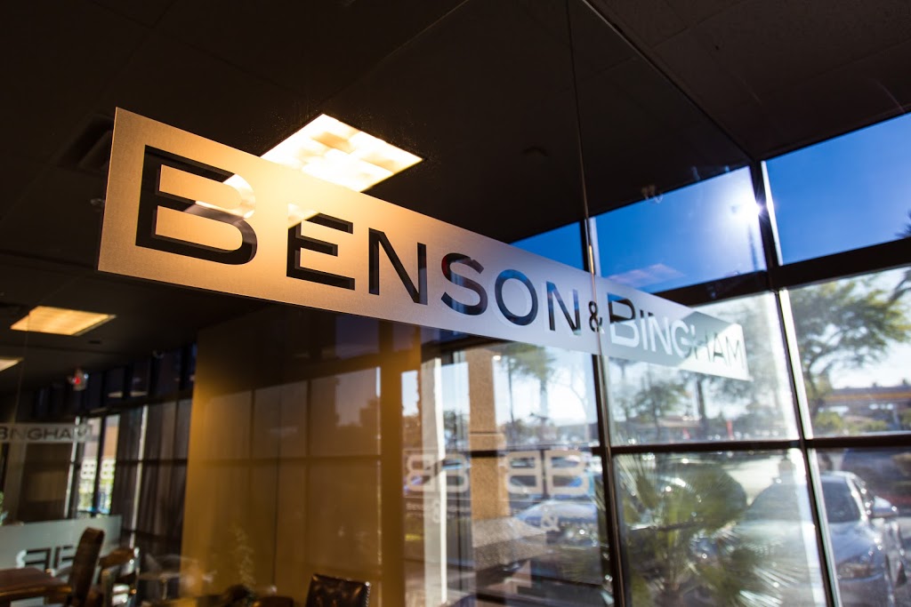 Benson & Bingham Accident Injury Lawyers, LLC | 9230 S Eastern Ave #155, Las Vegas, NV 89123, USA | Phone: (702) 463-2900