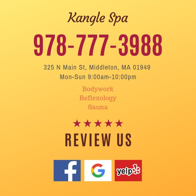 Kangle Spa | 325 N Main St, Middleton, MA 01949, USA | Phone: (978) 777-3988