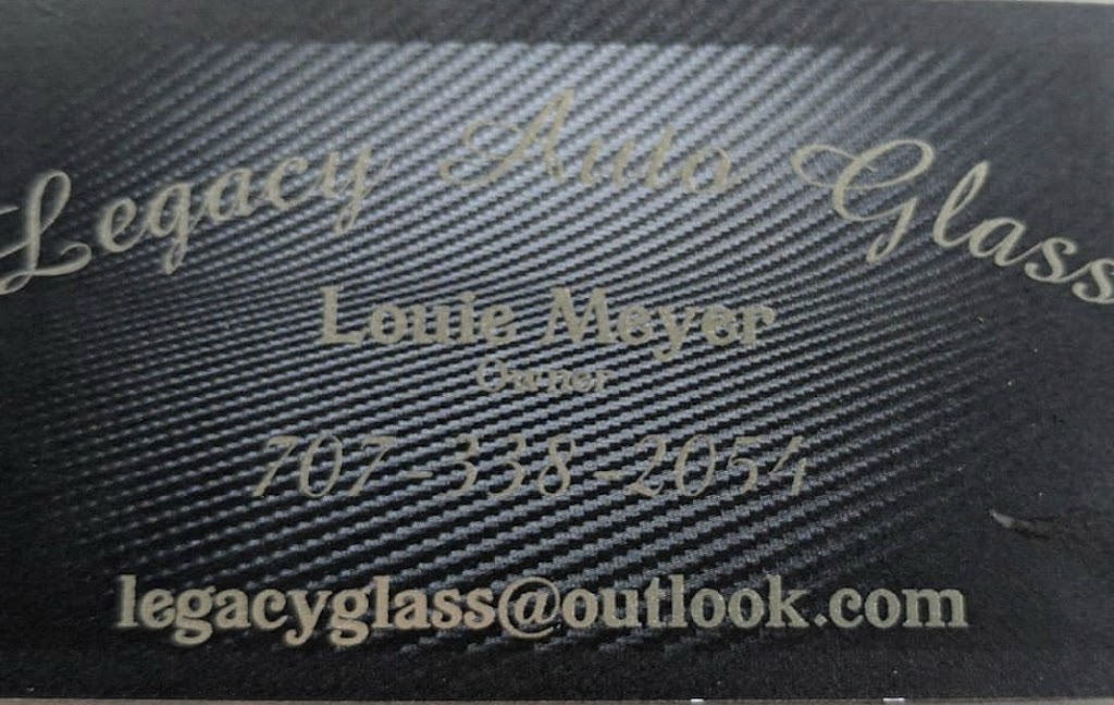 Legacy Auto Glass | Oliver Rd, Fairfield, CA 94534, USA | Phone: (707) 338-2054