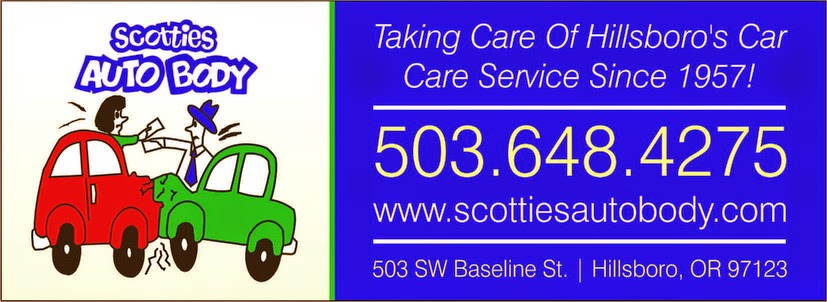 Scotties Auto Body Repair Inc | 503 SW Baseline St, Hillsboro, OR 97123, USA | Phone: (503) 648-4275