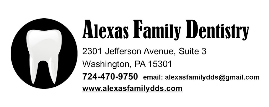 Alexas Family Dentistry | Wolfdale Plaza, 2301 Jefferson Ave Suite 3, Washington, PA 15301, USA | Phone: (724) 470-9750