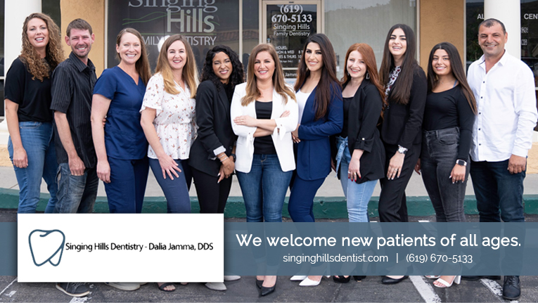 Singing Hills Dentistry - El Cajon - Dentist -Dalia Jamma, DDS | 2990 Jamacha Road #140, El Cajon, CA 92019, USA | Phone: (619) 670-5133