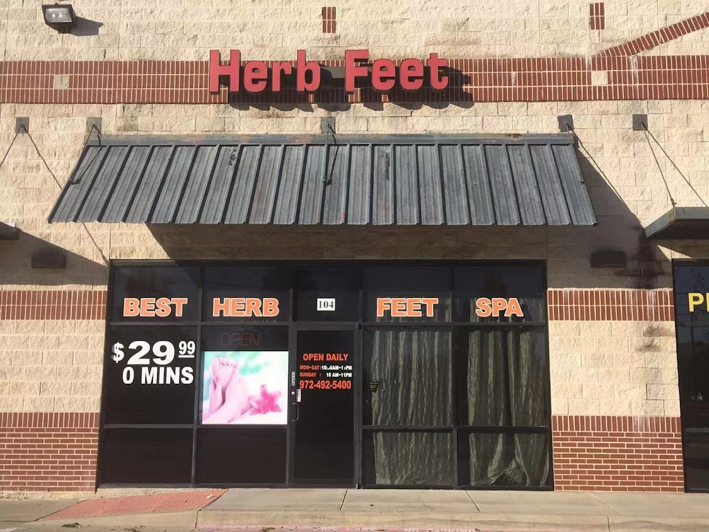 Herb Feet | 3709 Old Denton Rd #104, Carrollton, TX 75007, USA | Phone: (972) 492-5400