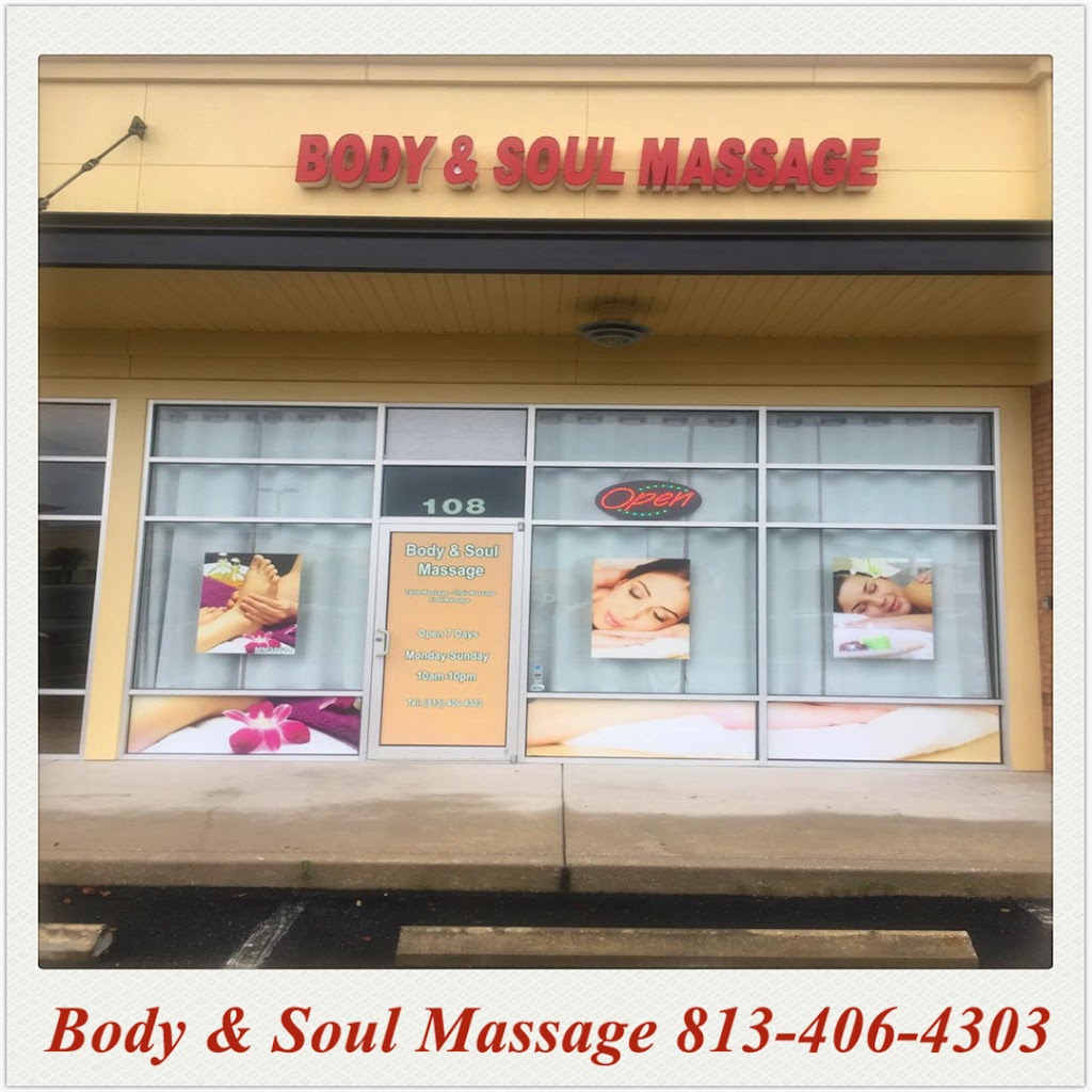Body & Soul Massage | 6431 E County Line Rd Suite 108, Tampa, FL 33647, USA | Phone: (813) 406-4303