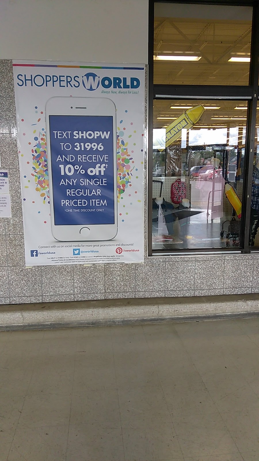Shoppers World | 10950 Lorain Avenue Westown Shopping Plaza, Cleveland, OH 44111, USA | Phone: (216) 941-4634