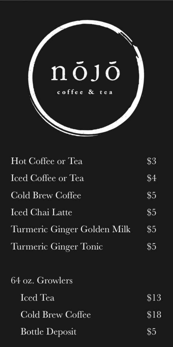 Nōjō Coffee & Tea | 6123 Calzada Del Bosque, Rancho Santa Fe, CA 92091, USA | Phone: (858) 354-2034