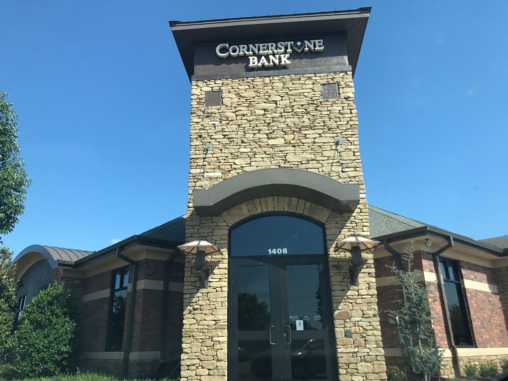 Cornerstone Bank | 1408 N Mustang Rd, Mustang, OK 73064, USA | Phone: (405) 376-8300