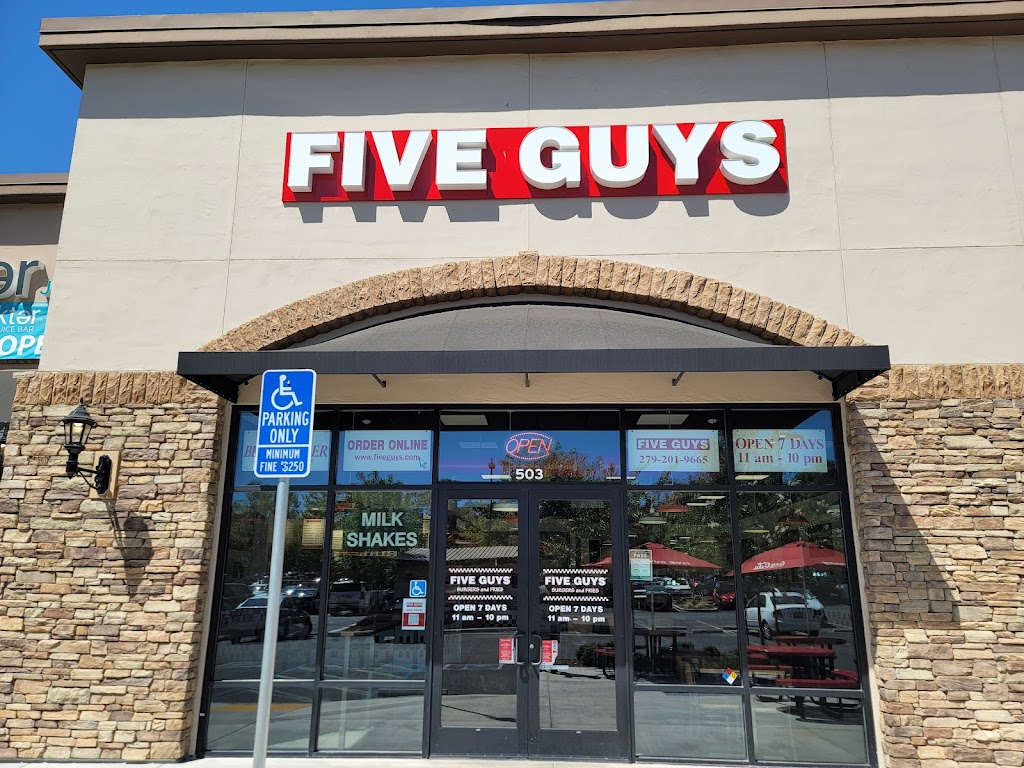 Five Guys | 5442 Hazel Ave, Fair Oaks, CA 95628, USA | Phone: (279) 201-9665