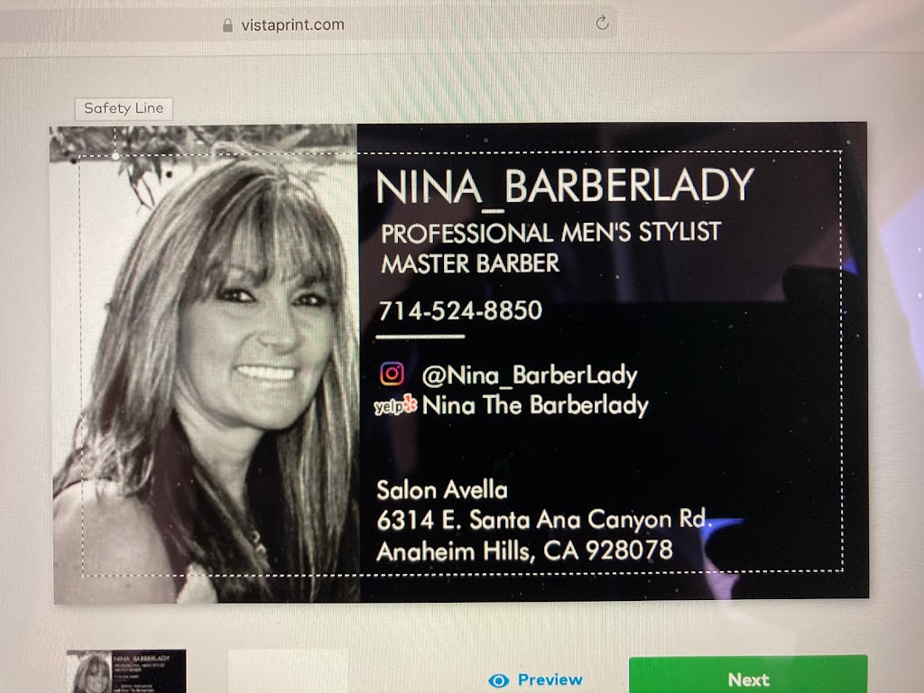 Nina The Barberlady | 6314 E Santa Ana Canyon Rd, Anaheim, CA 92807, USA | Phone: (714) 524-8850