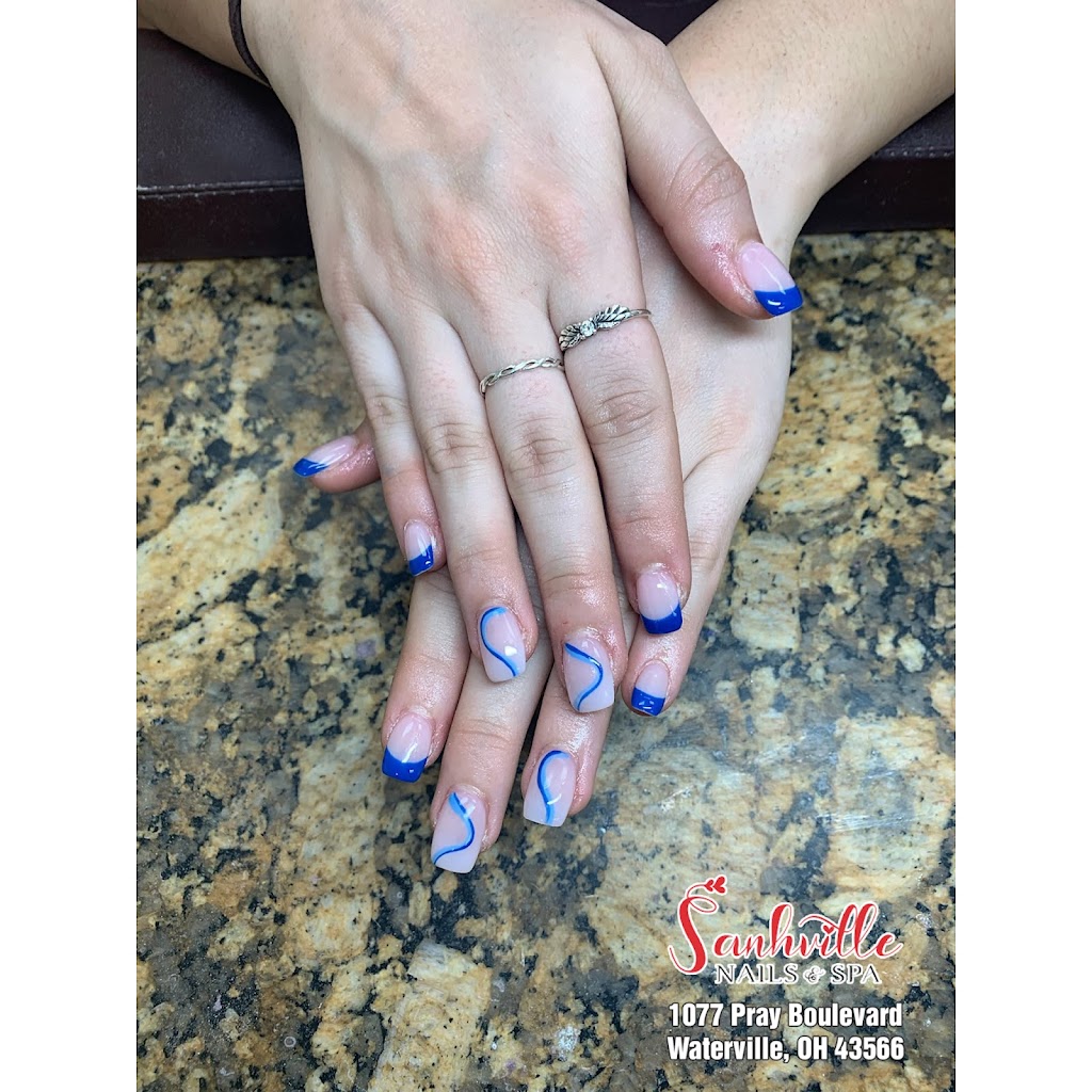 Sanhville Nail & Spa | 1077 Pray Blvd, Waterville, OH 43566, USA | Phone: (419) 441-0008