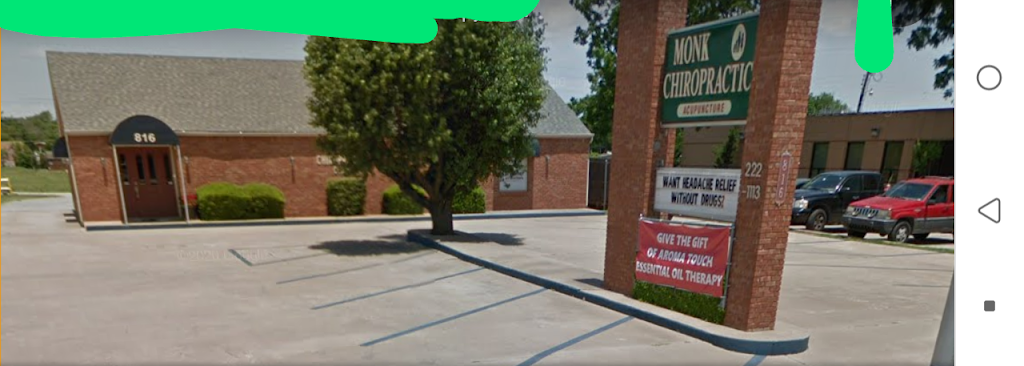 Monk Chiropractic Clinic | 816 W Choctaw Ave, Chickasha, OK 73018, USA | Phone: (405) 222-1113