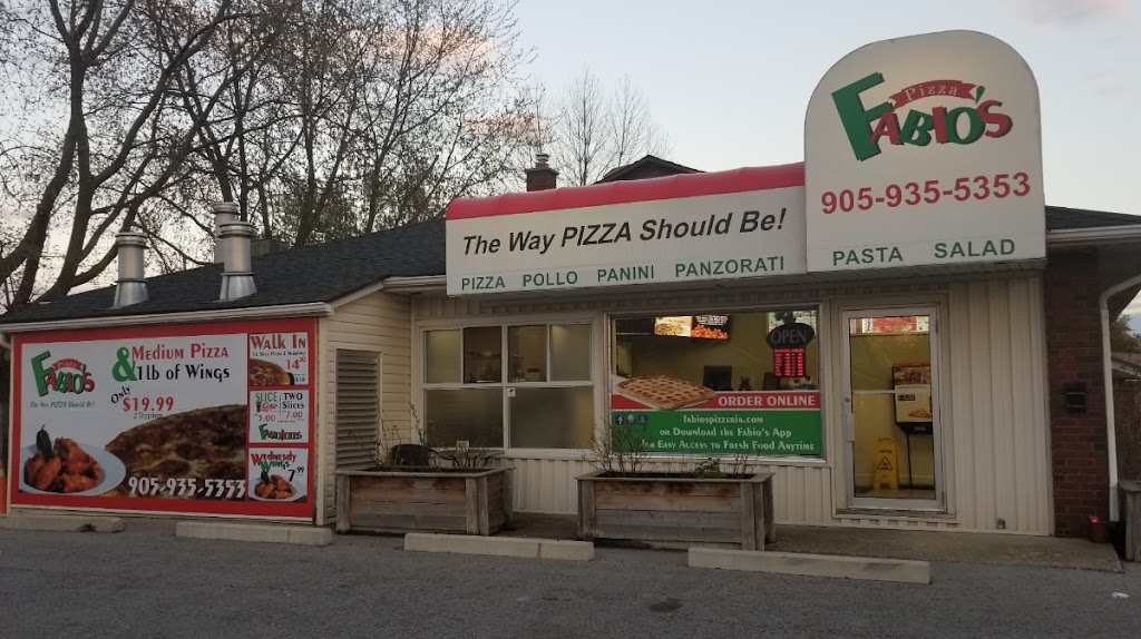 Fabios Pizza | 530 Scott St, St. Catharines, ON L2M 3X5, Canada | Phone: (905) 935-5353