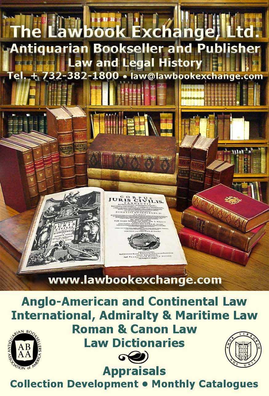 Lawbook Exchange Ltd | 33 Terminal Ave, Clark, NJ 07066, USA | Phone: (732) 382-1800