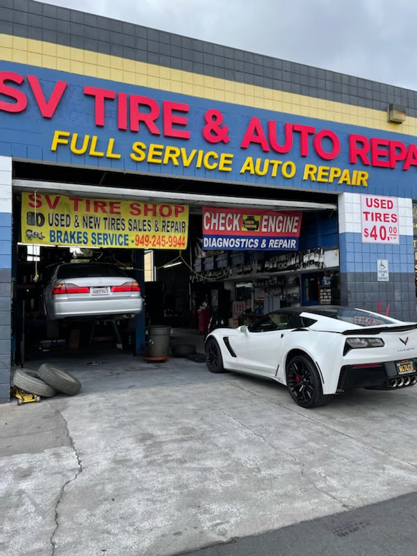 Tire Shop Auto Repair | 23081 Orange Ave A, Lake Forest, CA 92630, USA | Phone: (949) 245-9944