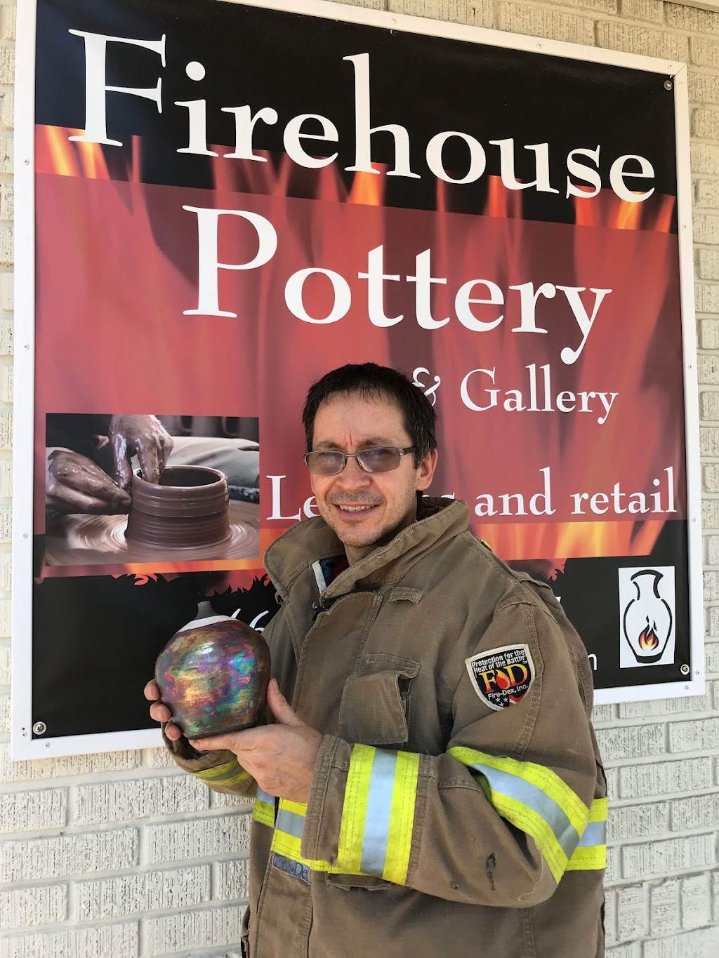 The Firehouse Pottery & Gallery | 4147 Meadowbrook Dr, Fort Worth, TX 76103, USA | Phone: (682) 560-3467