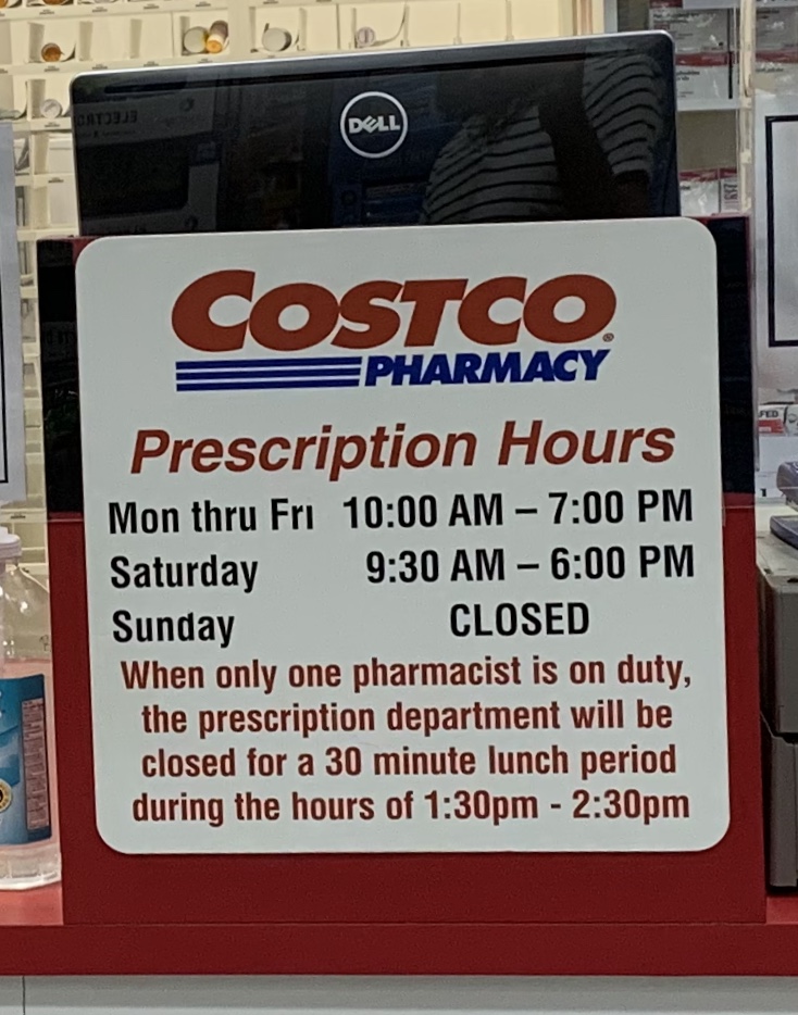 Costco Pharmacy | 7300 OH-161, Plain City, OH 43064, USA | Phone: (614) 733-5012