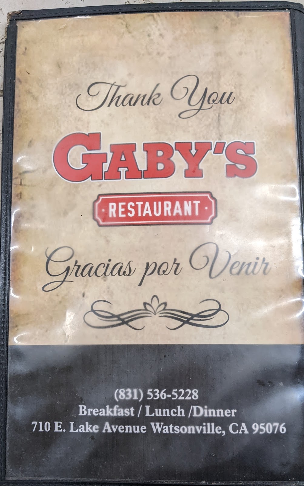 Gabys Restaurant | 710 E Lake Ave, Watsonville, CA 95076 | Phone: (831) 536-5228