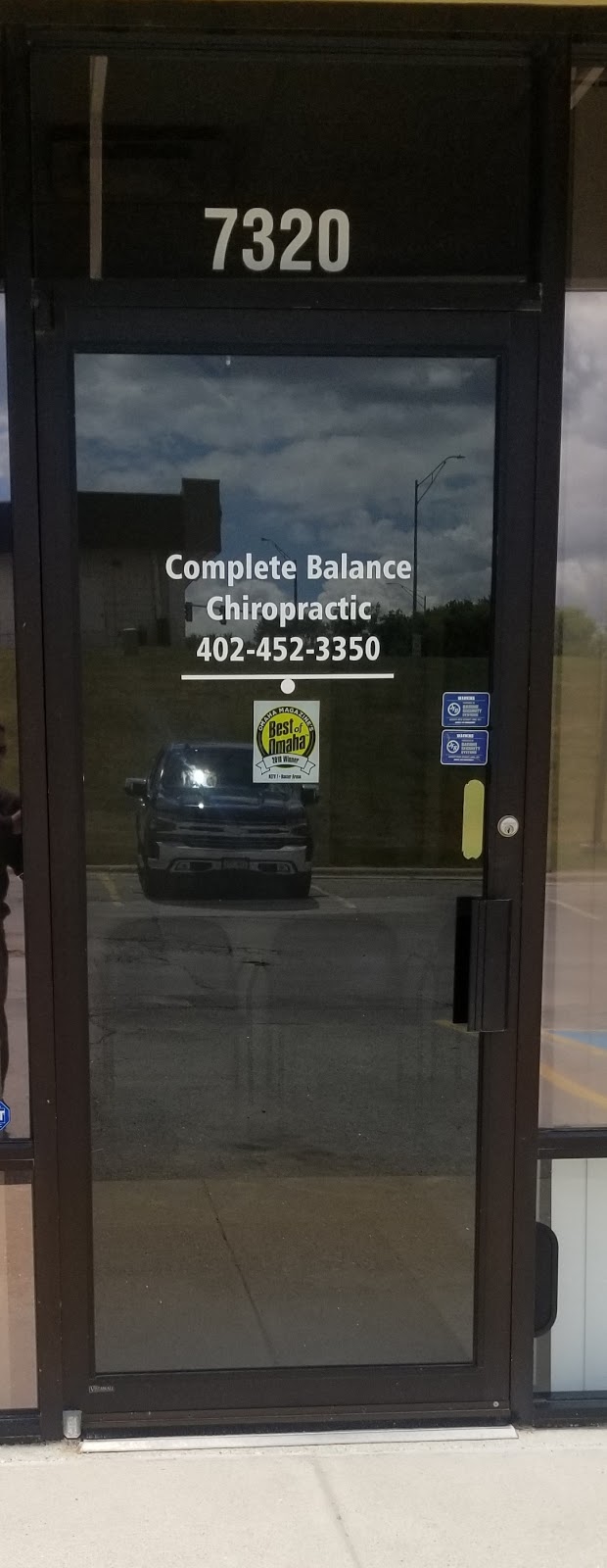 Complete Balance Chiropractic | 7320 Harrison St, Ralston, NE 68128, USA | Phone: (402) 452-3350