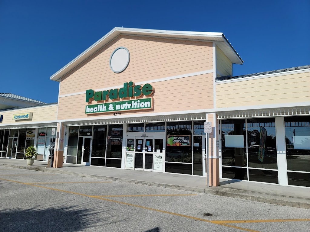 Paradise Health&Nutrition | 4270 Minton Rd, West Melbourne, FL 32904, USA | Phone: (321) 722-1440