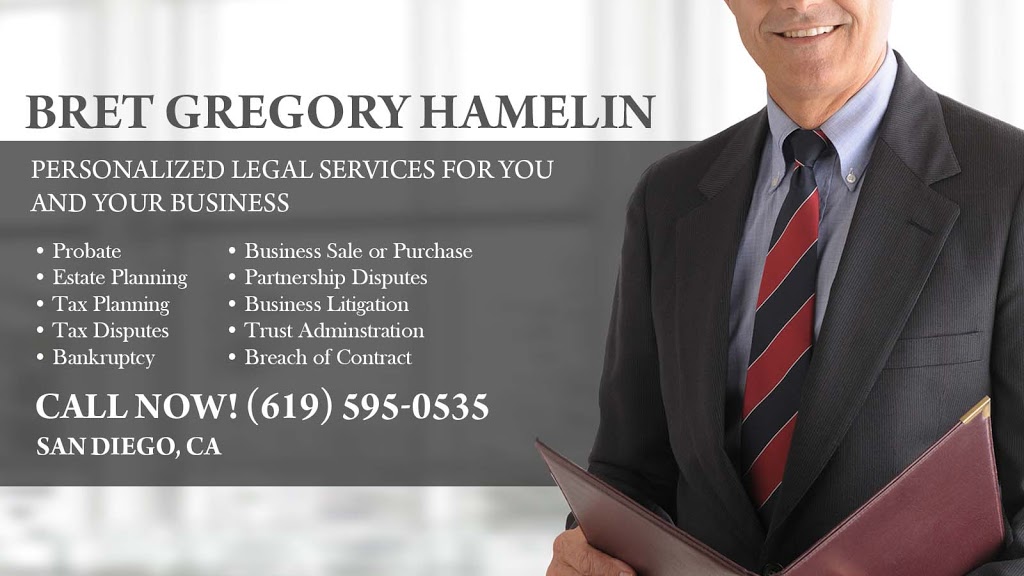 Bret Gregory Hamelin, APLC | 4665 Yerba Santa Dr, San Diego, CA 92115, USA | Phone: (619) 595-0535