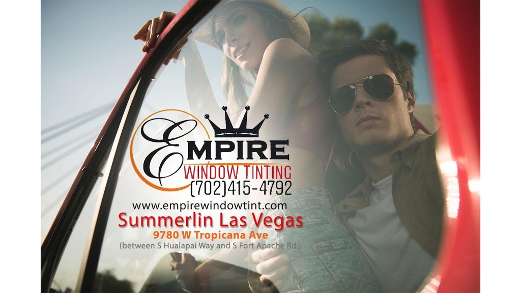 Empire Window Tint | 9780 W Tropicana Ave Suite A, Las Vegas, NV 89147, USA | Phone: (702) 415-4792