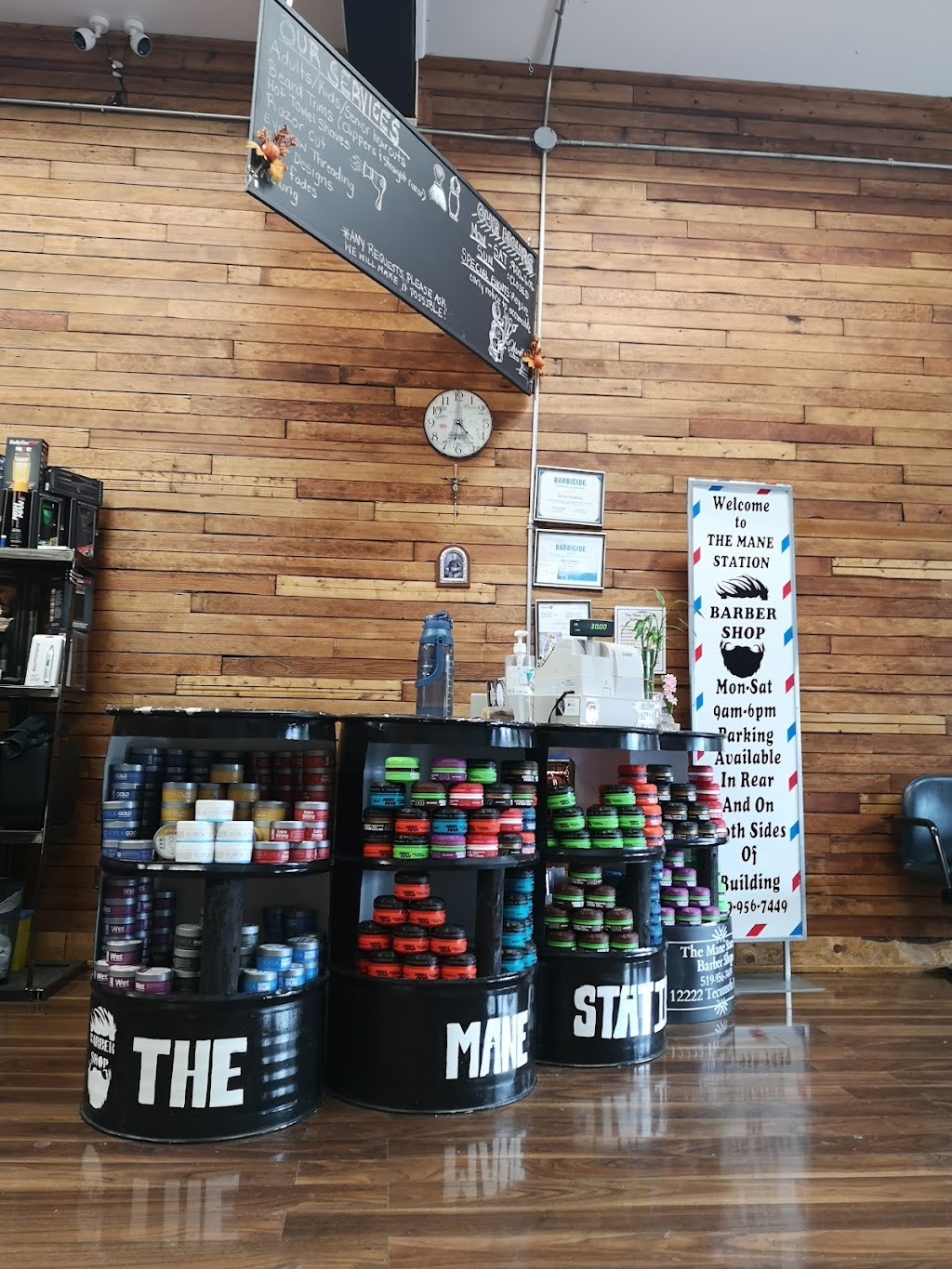 The Mane Station Barber Shop | 12222 Tecumseh Rd E, Windsor, ON N8N 1L9, Canada | Phone: (519) 956-7449