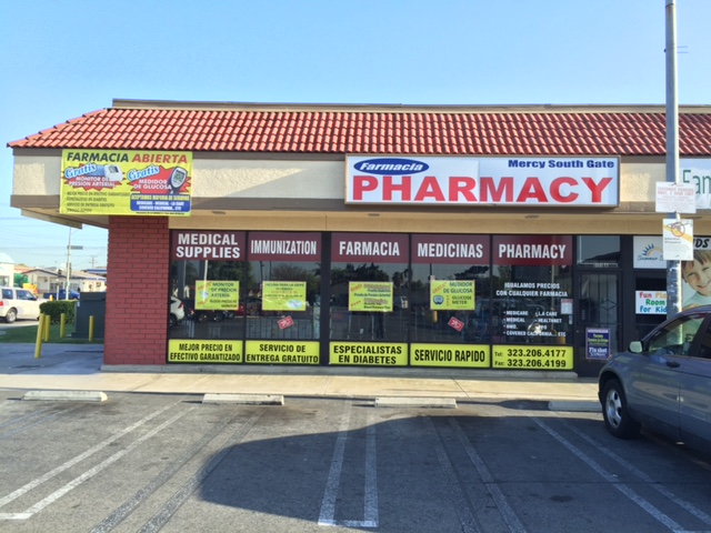 Mercy South Gate Pharmacy | 8116 California Ave a, South Gate, CA 90280, USA | Phone: (323) 206-4177